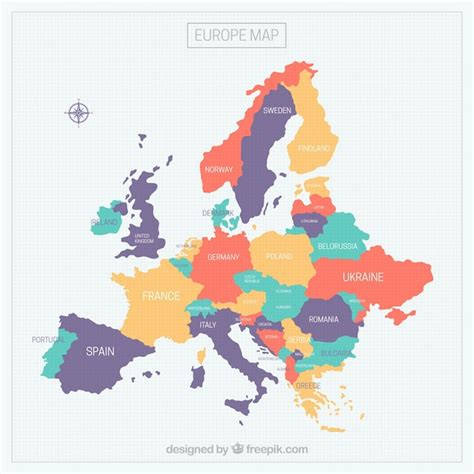 mapa europa imagens download grátis no freepik