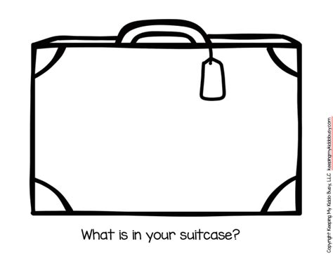 Suitcases coloring page from clothes and shoes category. Suitcase Coloring Page | Coloring Pages