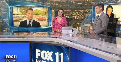 Fox Los Angeles Adds Additional Video Wall Driven Set Newscaststudio