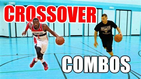 4 Crossover Moves Crazy Combos Basketball Moves Basketball Drills