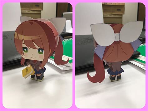 New Reddit Ddlc Papercraft Template Hector Lifedesign