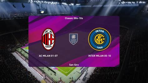 Italian serie a trasmetta in linea gratuitamente. eFootball PES 2020 AC Milan 01-07 v Inter Milan 05-10 ...