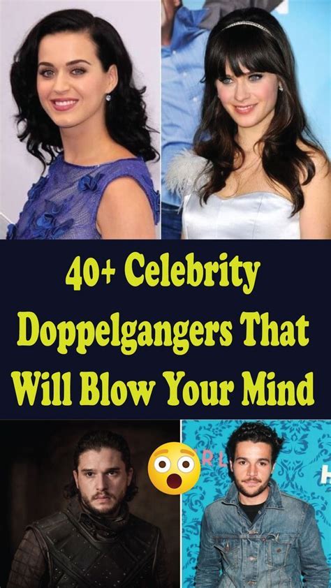 40 Celebrity Doppelgangers That Will Blow Your Mind Artofit