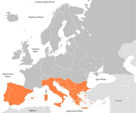 Geografski Položaj I Fizičko Geografske Odlike Južne Evrope Shtreber