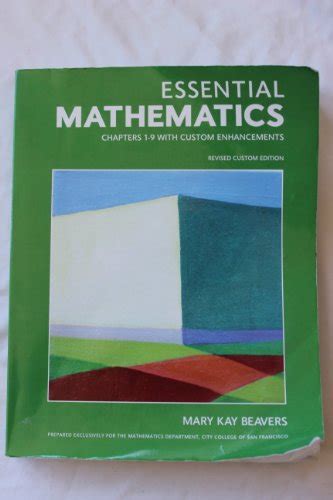 Essential Mathematics Chapters 1 9 9781256301943 Slugbooks