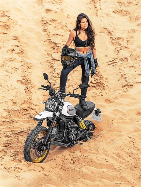 model cum biker priyanka kochhar s love affair with motorcycles verve magazine