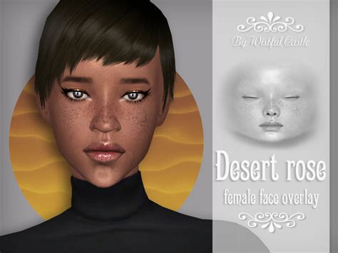 The Sims Resource Desert Rose Face Overlay