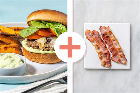 Southwest Inspired Cheesy Beef And Bacon Burgers Recipe Hellofresh