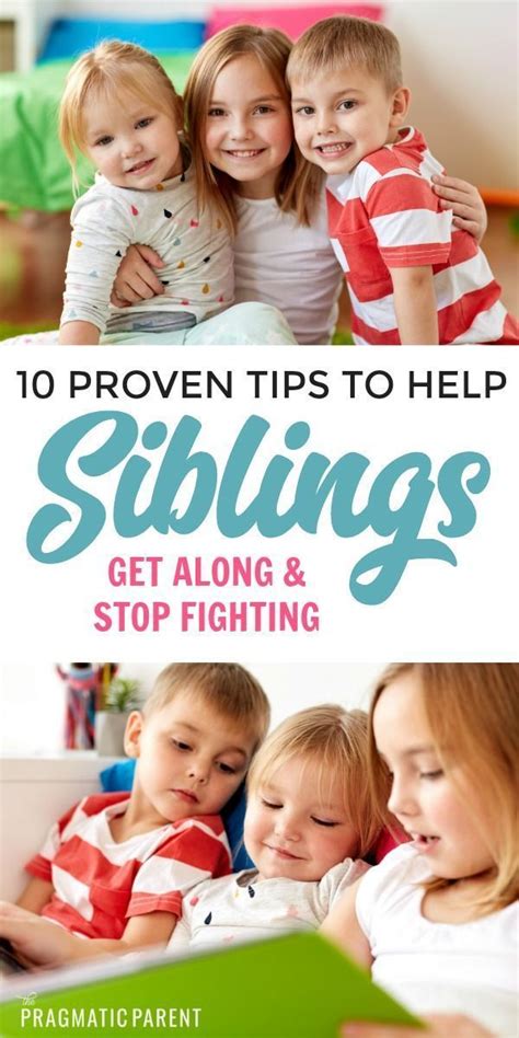 Sibling Rivalry 10 Magic Tips To Help Siblings Get Along Smart