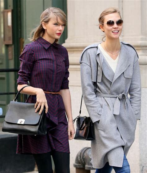 New Bffs Taylor Swift And Karlie Kloss Hit The Big Apple For Lunch