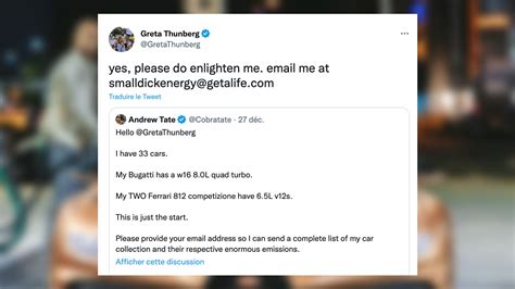 L Incroyable Histoire Du Tweet De Greta Thunberg Qui A Fait D Andrew