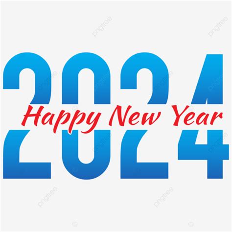Selamat Tahun Baru 2024 Vektor Tahun Baru 2024 Festival Png Dan