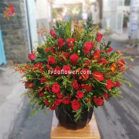 Tydo Flower Cửa Hàng Hoa Tươi Gò Vấp LẴng Hoa ChÚc MỪng L2013