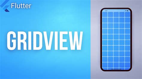 Gridview And Builder Flutter Widget Of The Day 07 Youtube