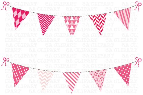 Free Pink Bunting Clipart Free Images At Vector Clip Art