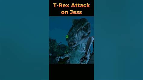 T Rex Attack On Jess Jurassicpark Shorts Youtube