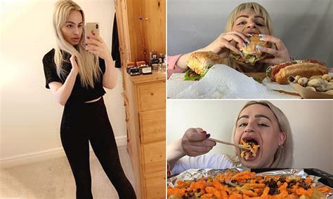 Woman 28 Films Herself Gorging On Junk Food For Thousands Of Youtube