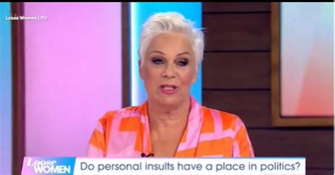Itv Loose Women S Denise Welch Slams Juvenile Politicians While Discussing Nicola Sturgeon