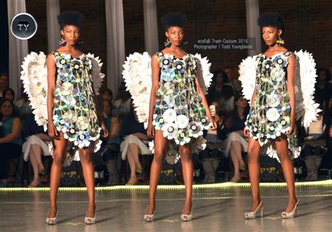 Dress Made Of Cds Recycled Fashion Design Todd Youngblood