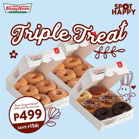 Manila Shopper Krispy Kreme Triple Treat Promo