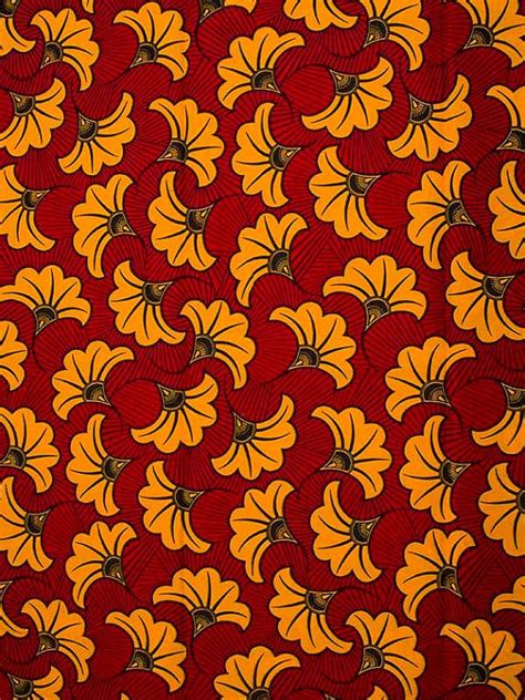 Real Wax African Fabrics 100 Cotton Fabric Material 6 Yards For