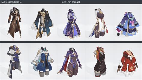 Documenting Fashion In Games Genshin Impact Part 2 Rgenshinimpact