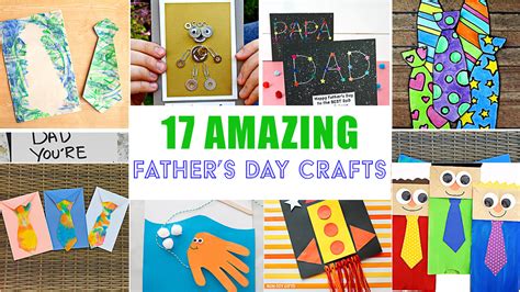 20 Cute Fathers Day Crafts For Kids Happy Toddler Playtime