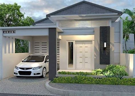 Biasanya kanopi dipasang di halaman atau teras rumah sekaligus sebagai carport rumah minimalis. 50+ Contoh Rumah Minimalis Sederhana Model Terbaru