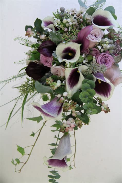 Deep Purple Wedding Flowers Weddingdressescollection Cho
