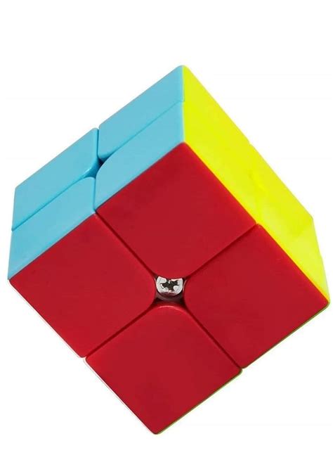 Kids Dukaan Qy Yuan 2x2 Stickerless Magic Cube Puzzle Magic Speed Cube