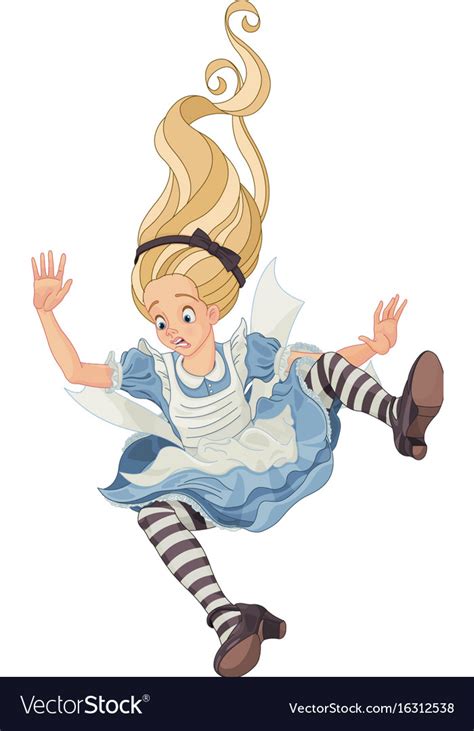 Disney Alice In Wonderland Alice Falling