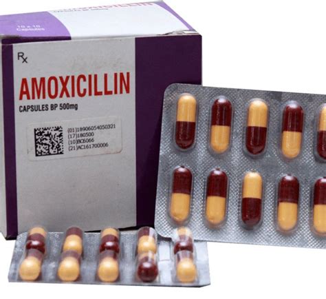 Amoxicillin Capsules 250mg 500mg China Pharmaceutical Supplier Gmp