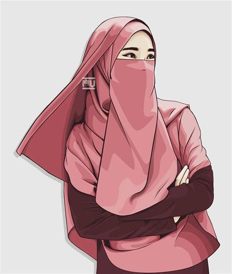Pin Oleh Aliaaa Di Muslimah Cartoon Gambar Kartun Gambar Kartun