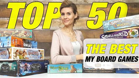 The Best Board Games 2020 │ My Top 50 │start Youtube