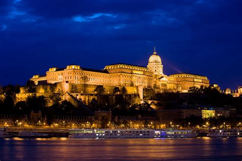 Buda Castle At Night In Budapest Photograph By Artur Bogacki Fine Art
