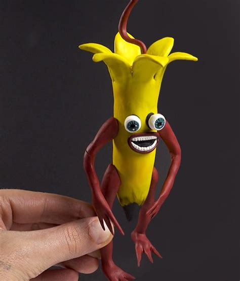 Banana Eater New Trevor Henderson Creature Henderson Polymer Clay
