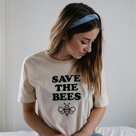 Save The Bees Shirt Bee Shirt Bees Tee Beekeeper Shirt Bee Organic