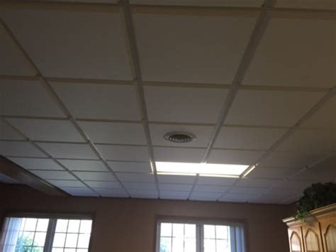 In the event of a fire, the tiles will melt out of the suspended ceiling grid, exposing the sprinkling. Melt Away EPS Ceiling Tiles | Geofoam, Styrofoam, EPS ...