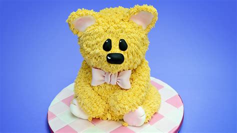 Learn To Make This Super Cute Teddy Bear Cake With Pretty Witty Cakes