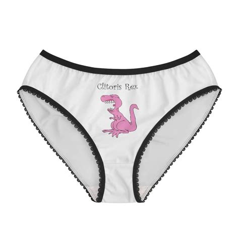 Funny Womens Panties Briefs Clitoris Rex