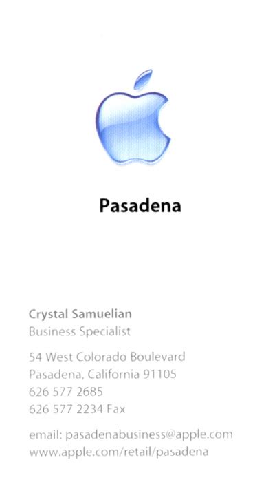 Add contact card to my info on iphone. ADM: Anthony D. Morrow » Other » Apple Store Visits