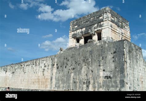 Ball Court Chichen Itza Upper Wall Temple Rituals Games Riviera Maya