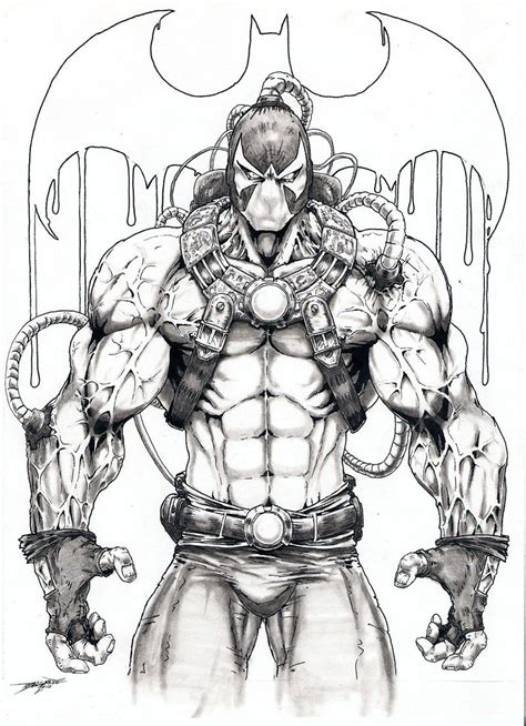 Bane Screenshots Images And Pictures Batman Drawing Comic Book
