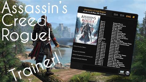 Assassin S Creed Rogue Trainer 100 Working YouTube
