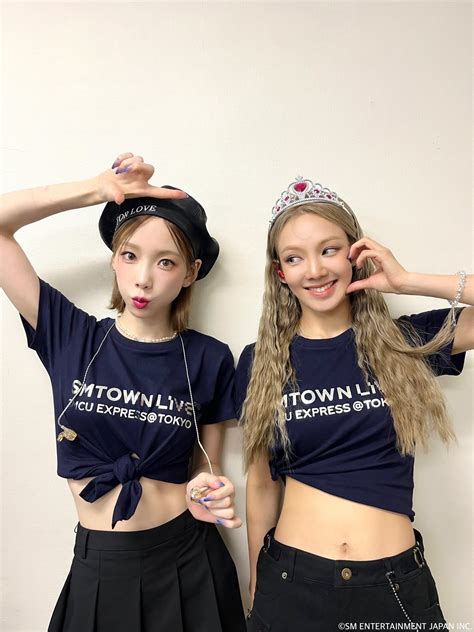 hyu 🕷 deep on twitter 220830 sone japan blog hyoyeon and taeyeon at smtown tokyo dome 🔗 t