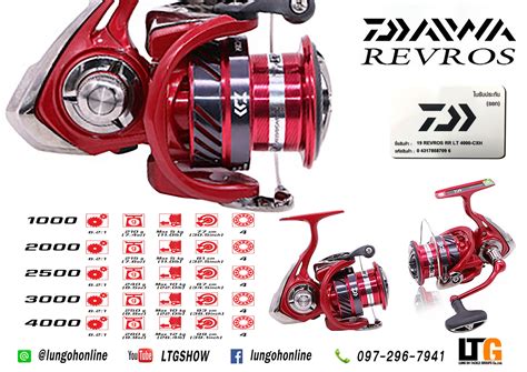 รอกตกปลา รอก Daiwa Revros RR LT Spinning reel Lazada co th