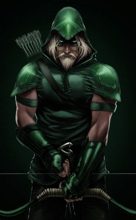 Emerald Archer Superhero Green Arrow Dc Comics