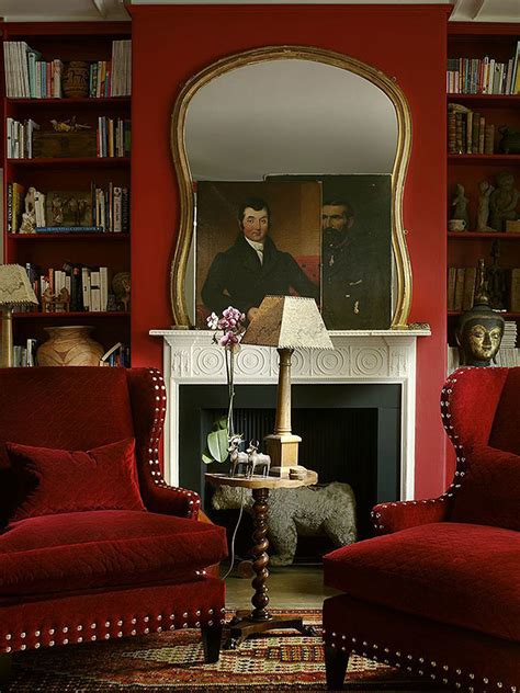 20 Inspiring Red Rooms Making It Lovely