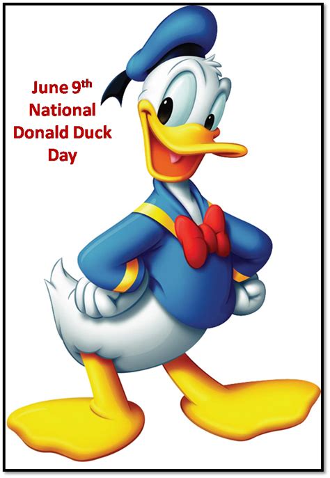 National Donald Duck Day June 9th Disney Cartoons Favorite Cartoon