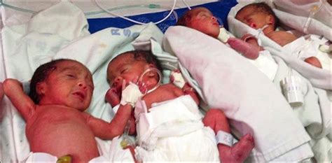 Woman Gives Birth To Quadruplets Poor Father Seeks Govt Help